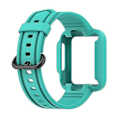 Miniatyrbillede 3 af 4: Til Xiaomi Redmi Watch/redmi Watch 2/mi Watch Lite/mi Watch Lite 2 Smart Watch Rem Blød Silikone Håndled Med Urkasse 1 Green