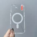 iPhone 17 MagSafe Skal, Transparent – Slimmat & Stötsäkert Skydd