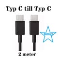 USB C till USB C Laddsladd, 2M EXTRA LÅNG iPhone 16 3 stycken