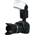 Miniatyrbild 3 av 7: Universal Softbox-diffusor för DSLR-kameror, blixtljus, snabbbelysning, mini, bärbar, lätt