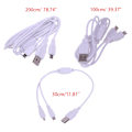 Miniatyrbild 3 av 11: Multifunktionell 2 i 1 Laddningskabel USB till Dubbel Micro USB Laddarkabel Sladd för Andriod Mobiltelefon 0.för 3M/1M/2M 2m