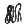 Miniatyrbilde 1 av 11: Multi Ladekabel USB C Splitterkabel 2 i 1 Hurtigladekabel 2 Type C