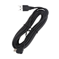 Miniatyrbild 1 av 11: 3,5 m sladd USB till rätvinklig Micro USB, 90 graders Micro USB-kabel 3,5 m snabbladdningskabel för telefoner och surfplattor Bend right