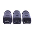 Pikkukuva 6 / 6: DC5521 Virranmuuntoadapteri tyypin C/Mini USB/Micro USB -muunninadapteriin Typec