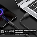 Miniatyrbild 8 av 10: Retraktil USB A till Typ C Laddningskabel 480 Mbps Universal för USB-C Enheter