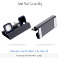 Miniatyrbild 3 av 10: Metallladdningsstativ 3-i-1-laddare för  1/2 för Apple Watch Series 1/2/3/4 Nätadapter 1 st Gray
