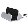 Miniatyrbild 1 av 11: Typ-C Snabbladdningsdockningsstation Skrivbord USB C 3.1 Dockningsladdare med kabel för Huawei P9 Plus för Smart Phone Silver