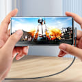 Miniatyrbild 2 av 10: USB C till USB C Kabel 240W Snabbladdning med LED Indikator Lång för Smartphones 2m