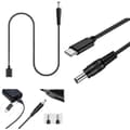 Miniatyrbilde 2 av 11: TypeC DC til 12V strømkabel USB til DC-jack adapterledning USB Boost Line 8 plugger