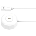 Miniatyrbild 8 av 11: USB 3-Pin Magnetisk Laddningsdocka Bas USB Laddningskabel för Laifen Tandborste White
