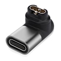 Miniatyrbild 1 av 10: Laddarkontakt Smartwatch USB Typ C till 4-stifts Laddningsomvandlare Portabel Gray