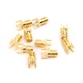 10 st SMA Honkontakt Löd PCB-kortmontering RF-kontakter Rakt Adapter