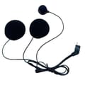 10-stifts hjälmheadset med omkopplingsbar sladdmikrofon, för alla helhjälmar/modulära hjälmheadset för FDC VB/T-COMVB