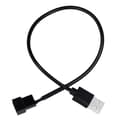 5V USB-fläktströmadapterkabel, USB till 4-stift för chassifläktadapter