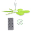 5W Fjernbetjening Timing USB Loftventilator 5V USB Loftventilator til Seng Camping Udendørs Hængende til Camper Telte Hængeventilator