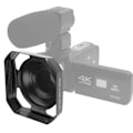 Miniatyrbild 3 av 7: Fyrkantig Linshuv Skydd Tillbehör för Videokamera Digital för DV Digital Video Cam