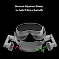 Miniatyrbild 8 av 11: Öronmuffar för Pico4 VR-headset, ljudkoncentrationsmuffar, tillbehör