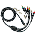 Miniatyrbild 6 av 6: Industriell Komponent Sammansatt Kabel RGB/RGBS Kabel 16 Bit Sladd för MD1 Konsoler