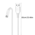 Miniatyrbillede 8 af 8: Effektivt USB-kabel Type C til USB A 2A Opladnings- og Datakabel 100cm Micro USB