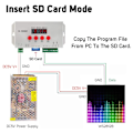 Miniatyrbild 6 av 7: Pixels Programstyrenhet Fullfärgad Lykta Passar K1000C Tillbehör Skrivbar Kod DMX512 Intelligent Belysning