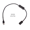 Miniatyrbild 8 av 10: USB3.0 Förlängningskabel med Strömbrytare, Stöder Dataöverföring & Strömförsörjning