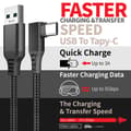 Miniatyrbillede 8 af 11: VR-linkkabel hurtigopladning til Oculus Quest 2 højhastighedsdatatransmissionslinje 5 Gbps data VR-headset USB C null - USB to Type-c black5M