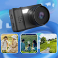 Miniatyrbild 6 av 11: Mini Digitalkamera 1080P med LCD-skärm 32GB Kort Bärbar Videobandspelare