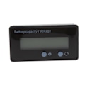 Miniatyrbild 6 av 10: 8V-70V LED-display Voltmeter Mini Spänningsmätare Batteri Ström Procent Tester