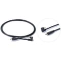 Pikkukuva 2 / 8: USB C Suora pää - 180 asteen USB C -kaapeli Type C -datan synkronointijohto, musta 1m