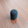 Miniatyrbild 8 av 10: 5 st svarta mikrofonheadset-skumgummi-vindskydd - mikrofonöverdrag