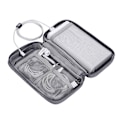 Miniatyrbild 4 av 11: Powerbank-väska Stark Väska Polyester Skyddsfodral för Hörlurar Datakabel Gray