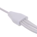 Miniatyrbillede 9 af 11: USB C til Micro USB + Type C Universal Opladerkabel til Telefon Flere Enheder White