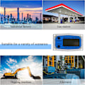 Miniatyrbild 2 av 6: Mini Digital för Turbinflödesmätare Digital LCD-Display Mätare Display Chip Tillbehör Elektronisk Digital Flödesmätare