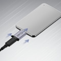 Miniatyrbilde 7 av 11: USB C til MicroB Adapter USB 3.0 Type C Hunn til MicroB Hann Konverter 10Gbps null - USB male