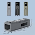 Miniatyrbild 4 av 11: Skyddsfodral för 10 Power Bank Säkerställer Enhetssäkerhet Black