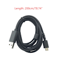 Miniatyrbild 4 av 10: USB Micro-kabel Laddningssladd Dataöverföring för G915 G913 TKL G502 Tangentbord