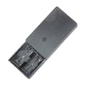 Solbatteriladdare, 1W, 4V, Solpanel, Bärbar, Svart, AA / AAA Batteriladdningsbox