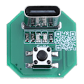 Miniatyrbild 10 av 10: Avancerad Typ C Laddningskrets för Högeffekts LED-Ficklampor Typ C Port null - 1pc