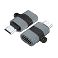 Miniatyrbillede 1 af 11: USB C Hun til MicroUSB Han Adaptere Type C til MicroUSB Oplader Adaptere til Telefon null - Android male