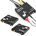 Miniatyrbild 8 av 10: 192KHz DAC Digital-till-analog-omvandlare Volymkontroll Digital Optisk Koaxial till Analog Stereo L/R RCA 3,5 mm Adapter