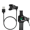 Miniatyrbild 2 av 6: för Smart Watch Laddare Clip Dock Adapter USB Laddningskabel för HW22 Data Trans
