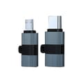 Miniatyrbillede 7 af 11: USB C Hun til MicroUSB Han Adaptere Type C til MicroUSB Oplader Adaptere til Telefon null - Android male