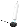Miniatyrbild 11 av 11: USB 3-Pin Magnetisk Laddningsdocka Bas USB Laddningskabel för Laifen Tandborste Black
