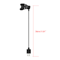 Miniatyrbild 5 av 6: för Smart Watch Laddare Clip Dock Adapter USB Laddningskabel för HW22 Data Trans