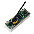 Miniatyrbild 9 av 11: Multifunktionell Digital Bil LED Elektronisk Klocka för Tid Temperatur Spänning 3 i 1 Mätare 12V 5-20V