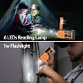 Miniatyrbild 6 av 11: Nödradio NOAA Solenergi Handvev 5000mah Batteri Telefonladdare Strömvisning SOS Ficklampa Väderradio
