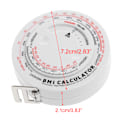 Miniatyrbild 1 av 8: BMI Kroppsmasseindex Mätband 150cm Mätverktyg Kalkylator Diet Viktminskning