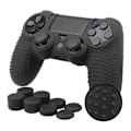 Miniatyrbild 1 av 5: Skydd för Case Tillbehör Set med 8 Joystick Tumgrepp Hätta för Spelkontroll