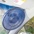 Miniatyrbillede 3 af 11: Multipel montering 9 tommer lastbilventilator Dobbelt spænding Stille drift Individuel ventilator null - Hoisting