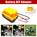 Miniatyrbild 2 av 9: Batteriadapter för 18V/20V Max Batteriadapter till Dock Power Connector 12AWG Robotik DIY-kablage Utgång